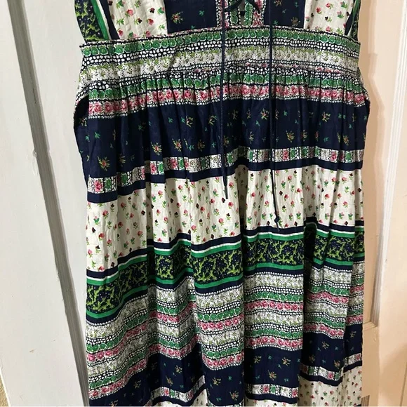 Loungees vintage Floral Patterned Prairie Dress - Picture 3 of 10
